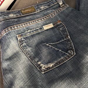 David Kahn Blue Distressed Jeans